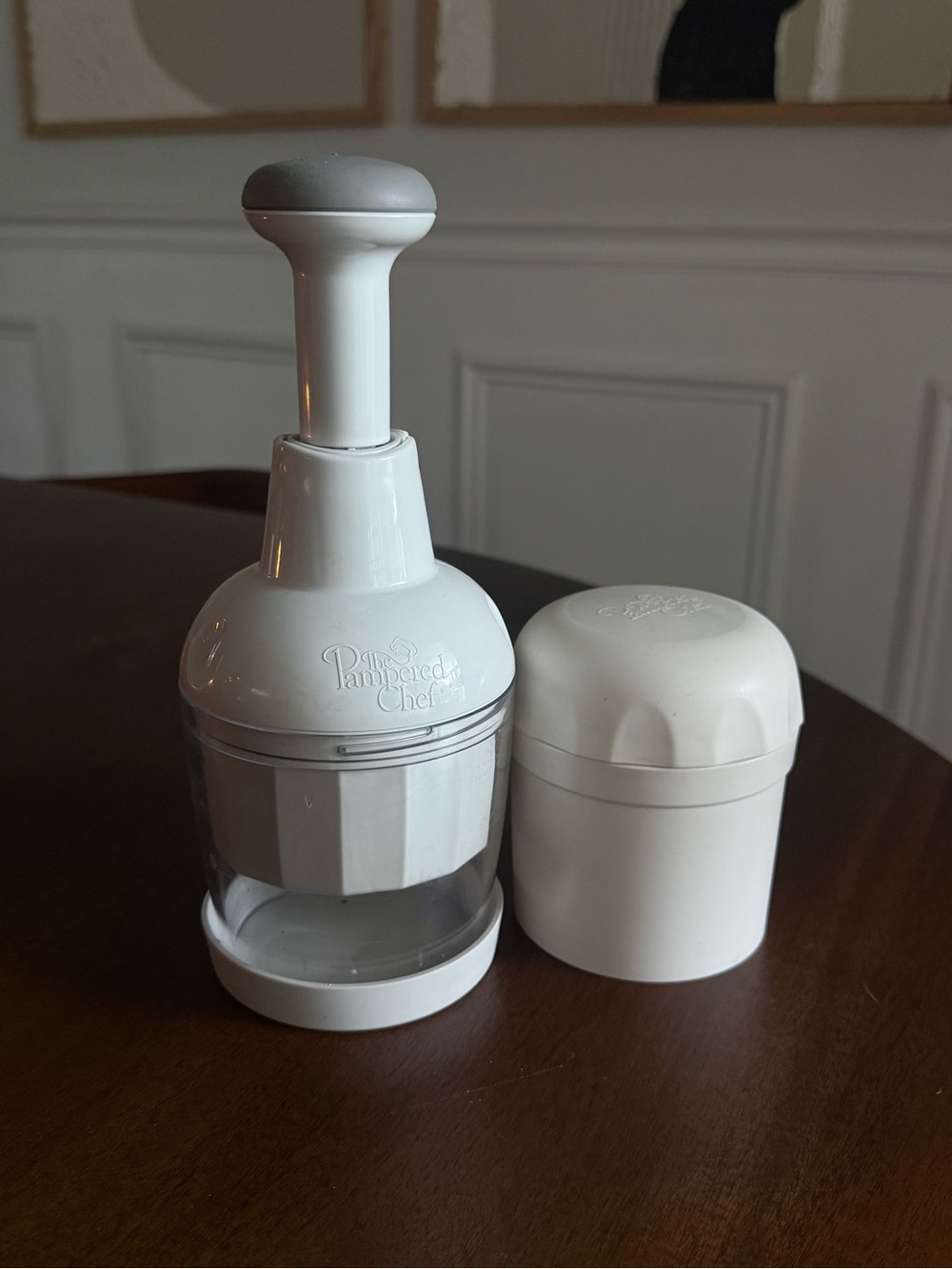 Pampered Chef Food Chopper & Slicer Set Manual Kitchen Prep Tools